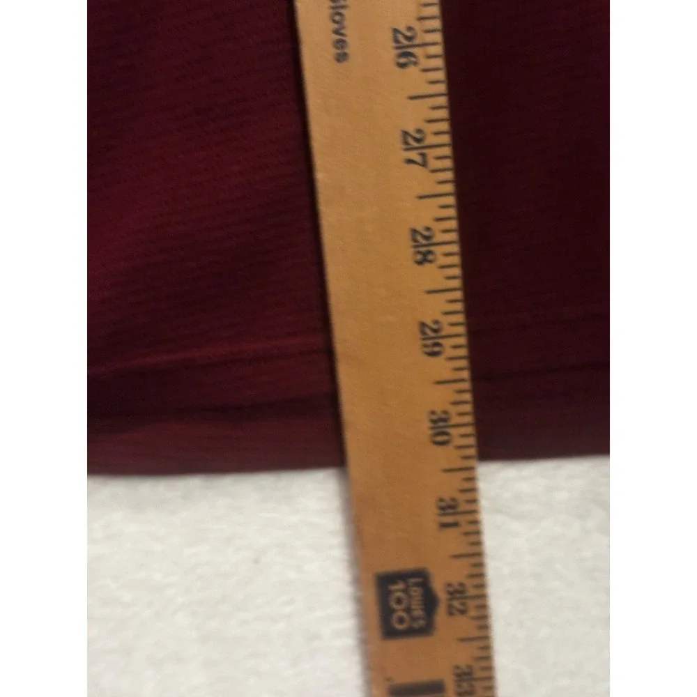 Polo Ralph Lauren Men's Shirt 2XL Sleepwear Long Sleeve Logo Pony‎ Maroon Red